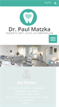 Mobile Screenshot of matzka.or.at